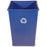 Rubbermaid Commercial High-Volume Square Station Recycling Container