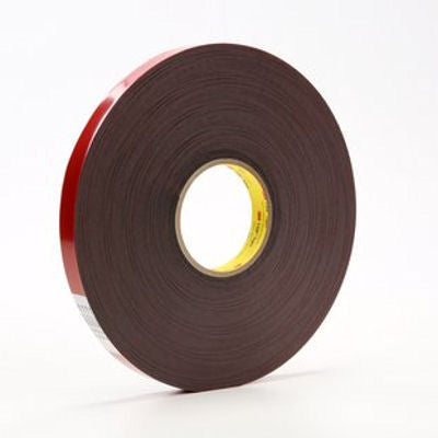 3M 4611 Grey Acrylic VHB Foam Tape 1 in x 36yds, 45.0mil