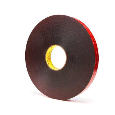 3M 5925 Black Acrylic VHB Foam Tape 1/2" x 72yds, 25.0mil