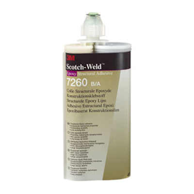 3M Scotch-Weld Structural Adhesive 7260 B/A FC (Fast Cure) 400ml