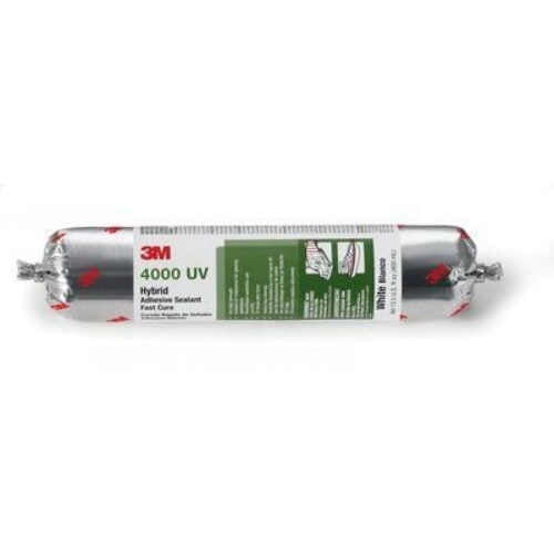 3M 4000 UV Marine Fast Cure Sealant - White, 400ml Sausage Pack