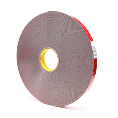 3M 4991 Comformable Gray Acrylic VHB Foam Tape 1" x 36yds - 0.09" thick