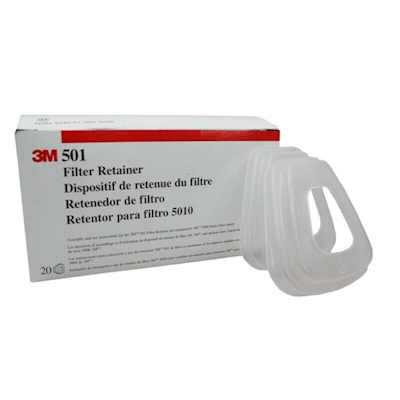 3M 501 Filter Retainers for 5N11 or 5P71, Pack of 20