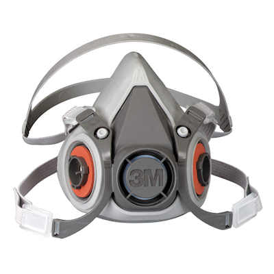 3M 6200 Half Face Mask Respirator Medium - National Hardware Sales Ltd.
