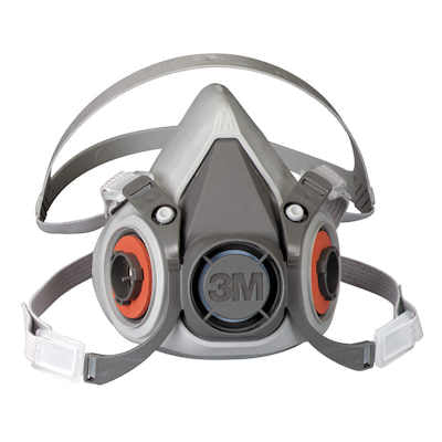 3M 6200 Half Face Mask Respirator Medium