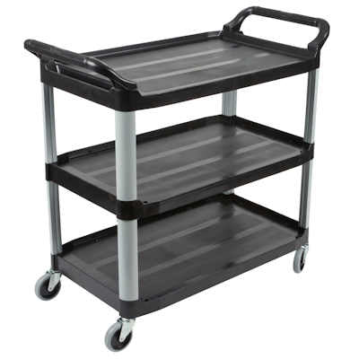 Rubbermaid 4091 Utility Cart, Open Sided - 20" x 40"  - 300 lb capacity