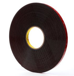 3M 5952 Black Acrylic VHB Foam Tape 1/2 in x 36yds