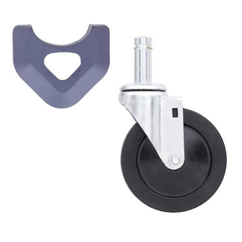 Metro 5MX 5" MetroMax iQ Resilient Swivel Stem Caster - National Hardware Sales Ltd.