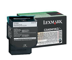 Lexmark C540H1KG Toner for C54x, X54x - Black - 2500 page yield