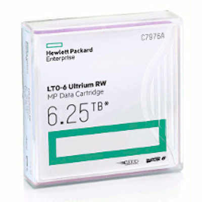 HP LTO-6 Ultrium Tape Media 2.5TB/6.25TB