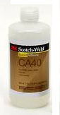 3M Scotch-Weld Instant Adhesive CA-40, 1 LB, 453 g bottle