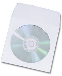 CD Sleeves - 100 Pack