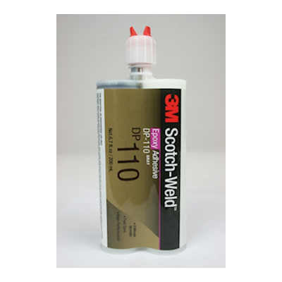 3M Scotch-Weld Epoxy Adhesive DP110,Translucent Duo-Pak 200ml