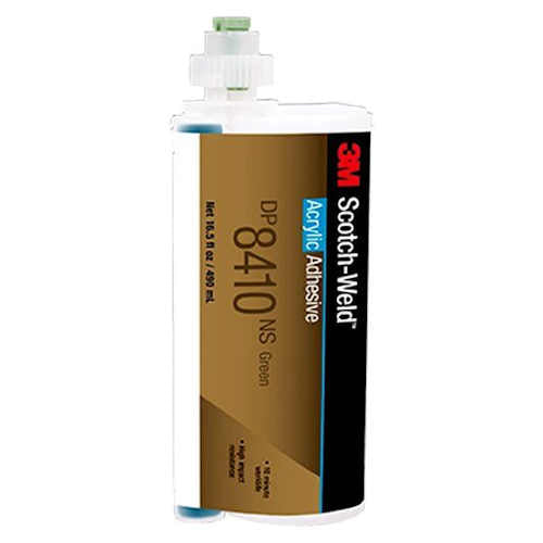 3M Scotch-Weld Acrylic Adhesive DP8410NS, Green, 490ml tube