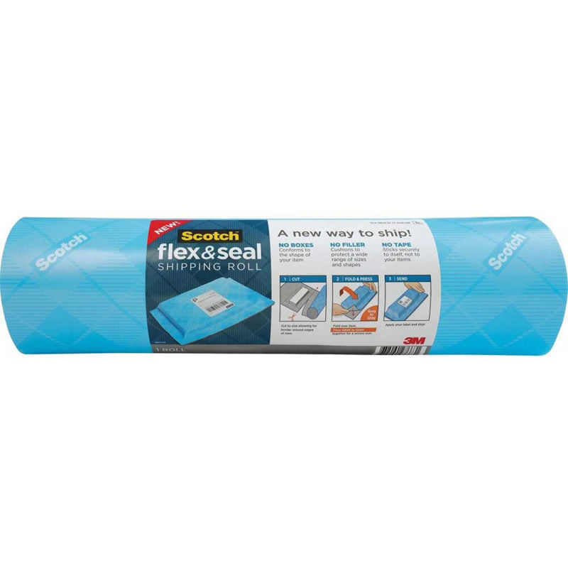 3M Scotch FS-1550 Flex & Seal Shipping Roll 15 inch  x 10 ft.