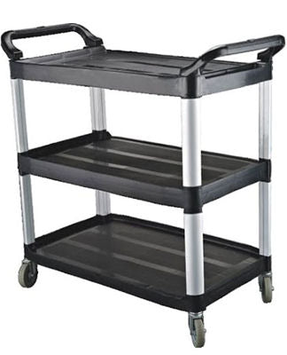 3-Shelf Utilty Cart 17" x 33" 200 lb Capacity