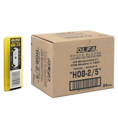 Olfa HOB-2/5 Hook Blades for SK-4, SK-9, UTC-1, 5 blades/pack - 9617US