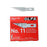 Olfa Precision Blades (#11) - 100 Blade pack -# KB4-S/100