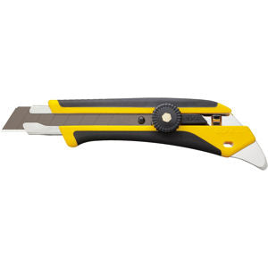 Olfa L5 Cutter - Heavy Duty Knife w/ Ratchet Lock & Pry tool