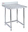 Metro Stationary Table w/Stainless Steel Top & 3-Sided Frame - 47 3/4" x 30"