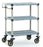 MetroMax Q Utility Cart - 3-Shelf - 24" x 36" x 39-1/4"H-1
