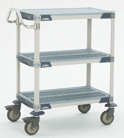 MetroMax i Utility Cart - 3-Shelf - 18" x 30" x 39-1/4"H 