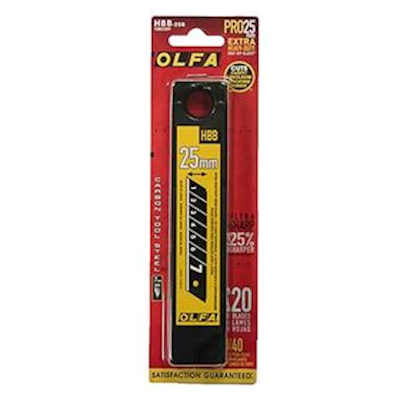 olfa 25mm black blades