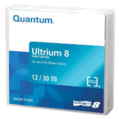 Quantum LTO-8 Ultrium Data Cartridge 12TB Native/ 30TB