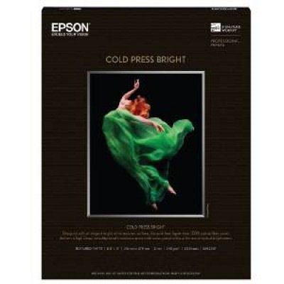 Epson 13" x 19" Cold Press Bright - 25 Sheets