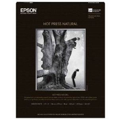 Epson S042320 Hot Press Natural 13" x 19", 25 Sheets, 330gsm