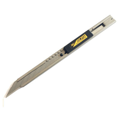 Olfa SAC-1 Stainless Steel Side-Lock Graphics Knife