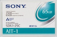 Sony AIT-1 25GB / 50GB Tapes