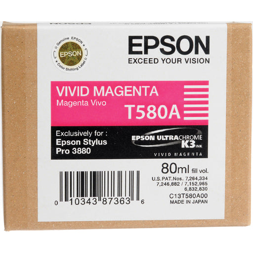 Epson 3880 Vivid Light Magenta Cartridge 80ml