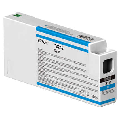 Epson T824200 UltraChrome HD Cyan Ink Cartridge 350ml