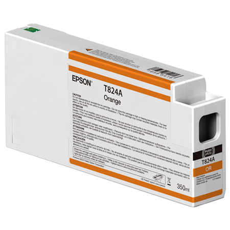 Epson T824A00 UltraChrome HD Orange Ink Cartridge 350ml