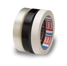Tesa 4090 9mm x 60yds Tensilized Polypropylene Strapping Tape - Black
