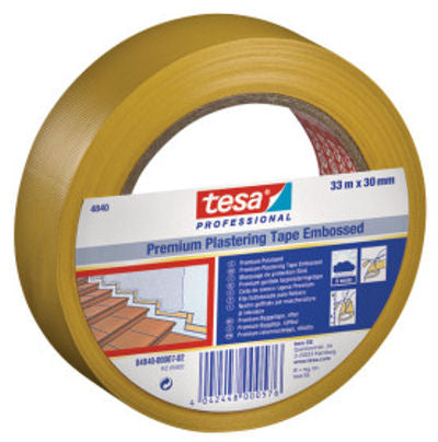 Tesa 4840 Premium Plastering tape Embossed 50mm x 33M (MASKING OUTDOOR)