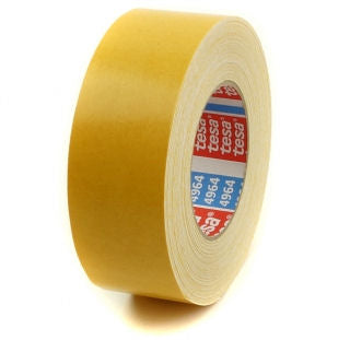 Tesa 4964 Double Coated Tape with Fabric Backing 3" x 25M