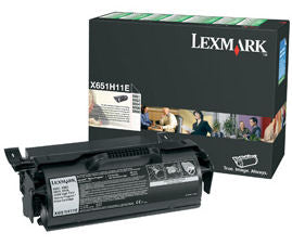 Lexmark X651, X652, X654, X656, X658 High Yield toner - 25K - X651H11A