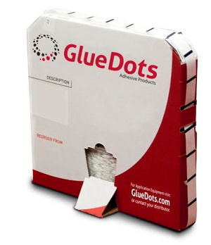 Glue Dots - Medium Tack (Removable) - 1/2" dots- Medium Profile - 2000 Dots/bx