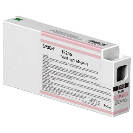 Epson T824600 UltraChrome HD Light Magenta Ink Cartridge 350ml